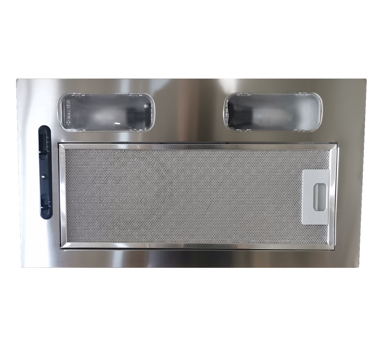Cappa cucina classica legno Maya angolo 105x105 frassino bianco cono bianco liscio